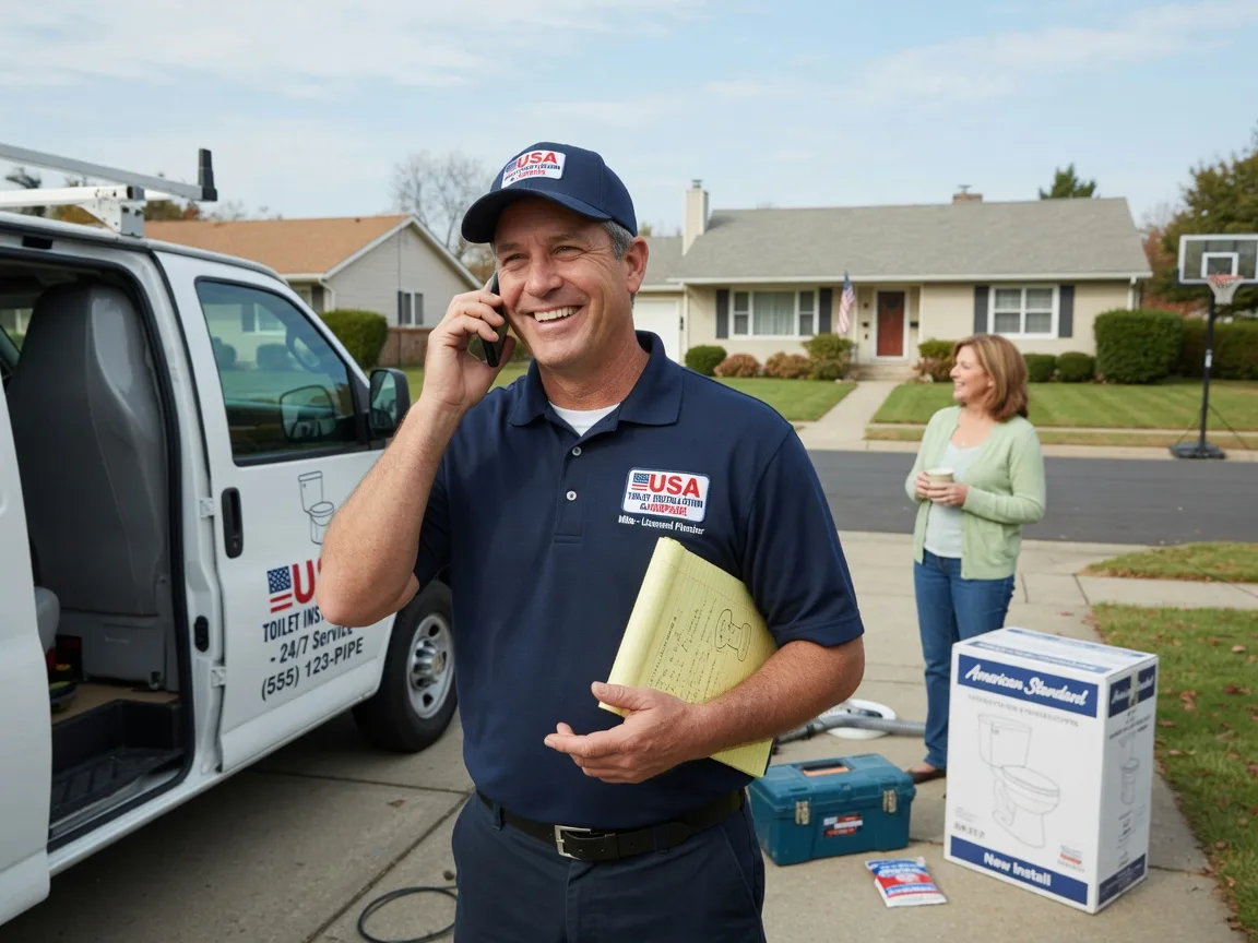 Toilet Installation Glenford, OH FAQs
